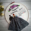 Special Embroidery Hoop For Couple | love craft gift