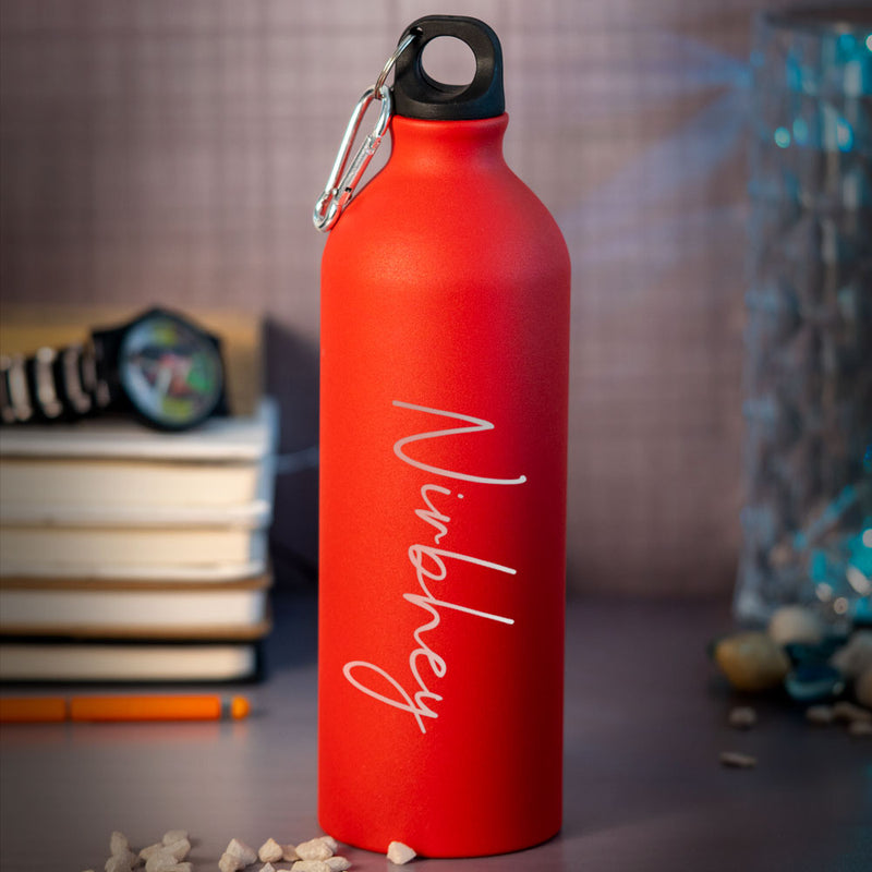 Red Stainless Sipper Water Bottle | Love Craft Gifts