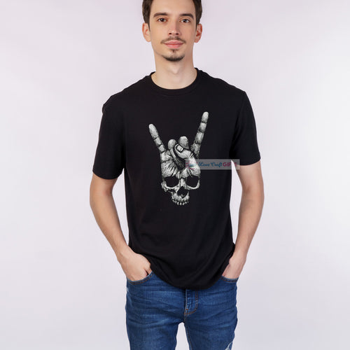 Men's Black Chill Printed T-Shirt