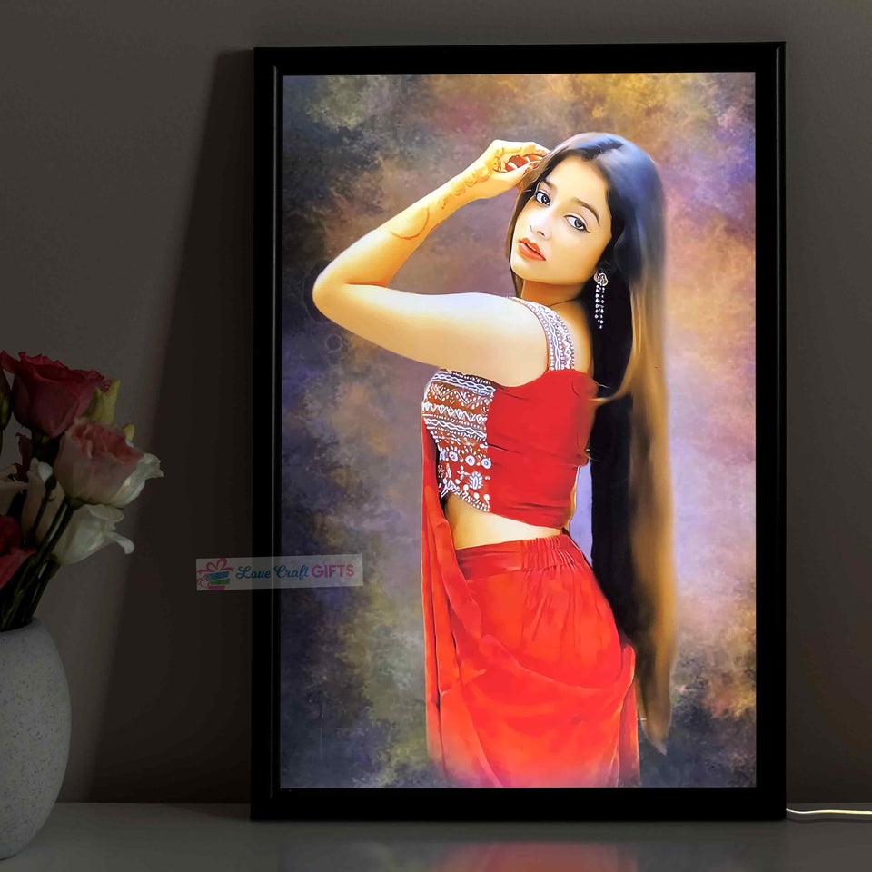 SPECIAL ACRYLIC LED OIL PAINTING FRAME | LED ILLUMINATED WALL ART