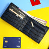 Personalized Men Wallet - Blue