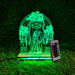 3d Acrylic Nibba Nibbi LED Lamp