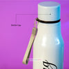 Customized White Stainless Steel Water Bottle