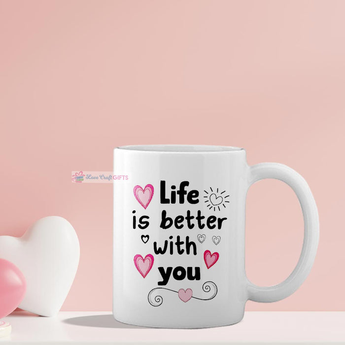 VALENTINE SPECIAL WHITE MUG | love craft gift