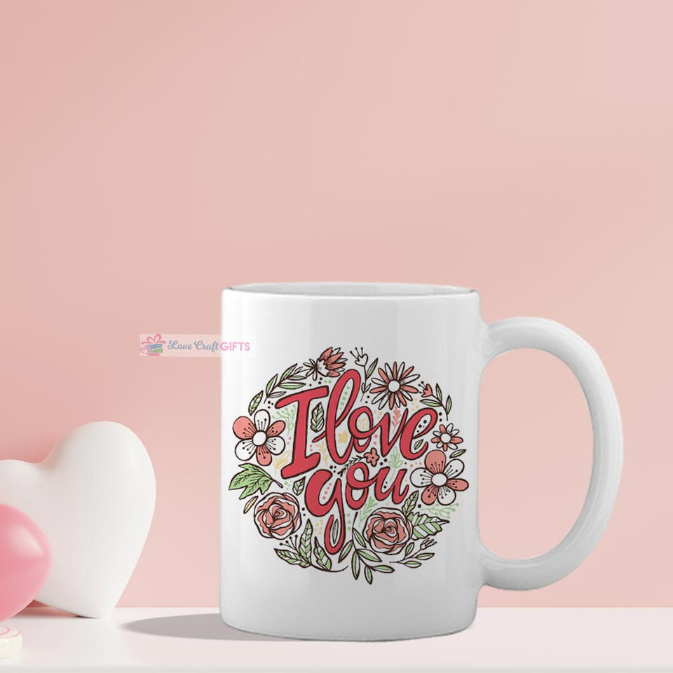 VALENTINE SPECIAL WHITE MUG | love craft gift