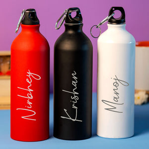 Red Stainless Sipper Water Bottle | Love Craft Gifts
