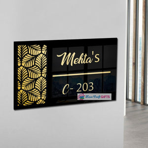 Creative Acrylic Home Name Plates