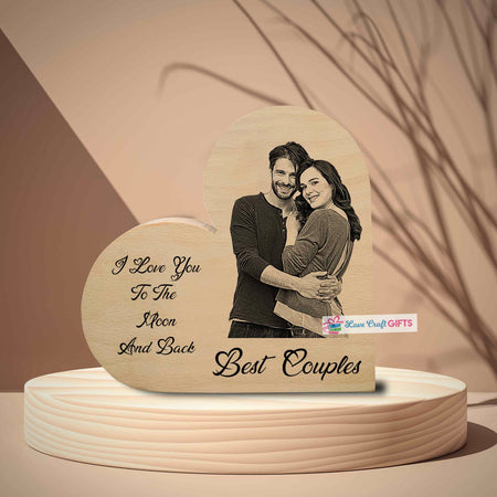 VALENTINE SPECIAL CUP AND WOODEN FRAME COMBO | love craft gift