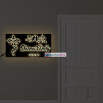 Acrylic LED Home Name Plates
