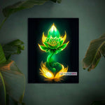 Special Colourful Flower Canvas Frame | love craft gift