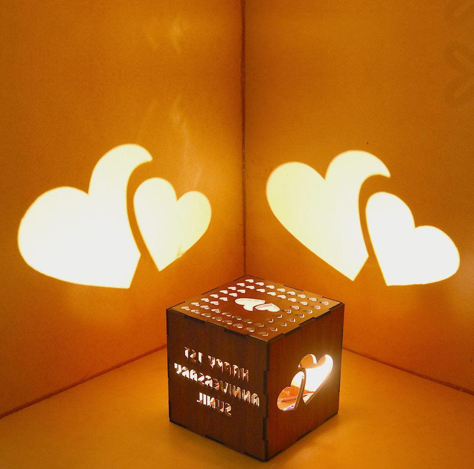 Heart-Shaped Shadow Box | Love Craft Gift