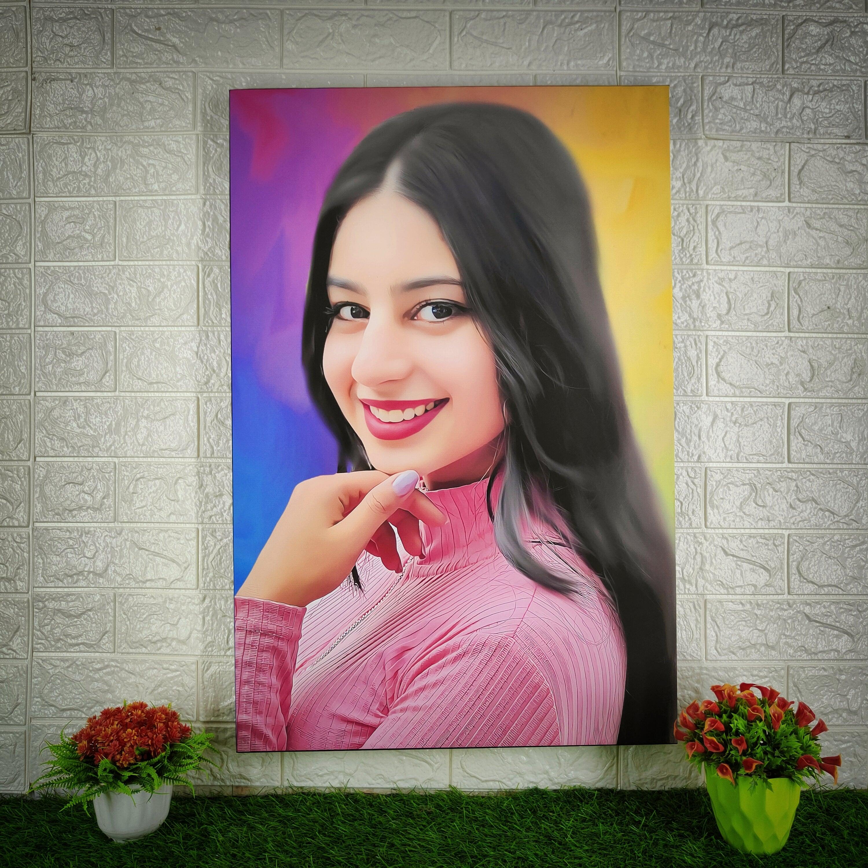 DIGITAL CANVAS OIL PAINTING | love craft gift