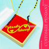 CUSTOMIZE NAME PENDANT love craft gift - 2