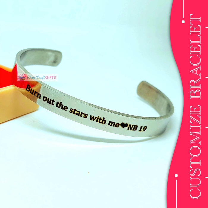 CUSTOMIZE NAME BRACELET - 0