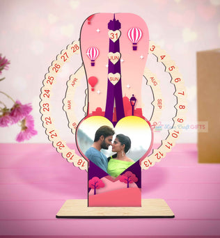 VALENTINE SPECIAL WOODEN CALENDER | love craft gift