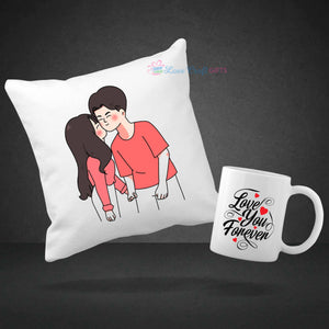 VALENTINE SPECIAL CUSHION AND MUG COMBO - 5