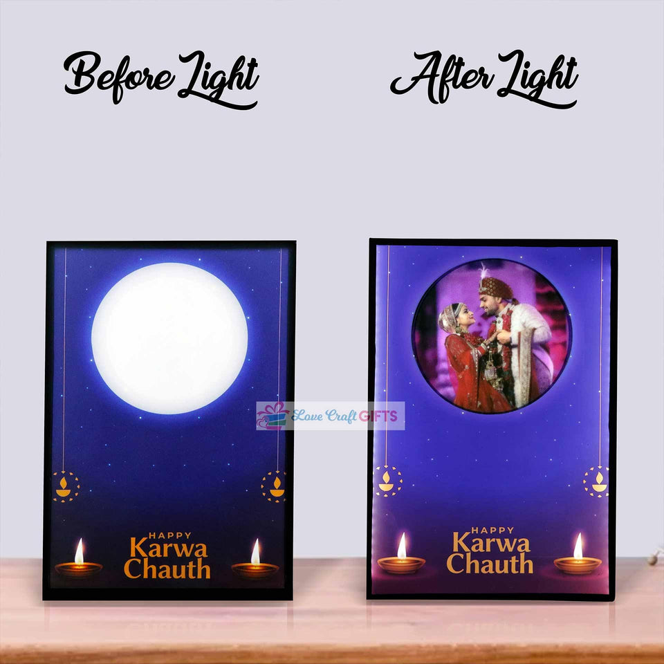 karwa chouth moonlight frame - 2