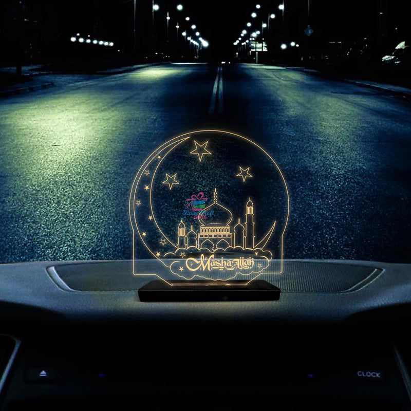 Masjid Car Dashboard Lamp - love craft gift