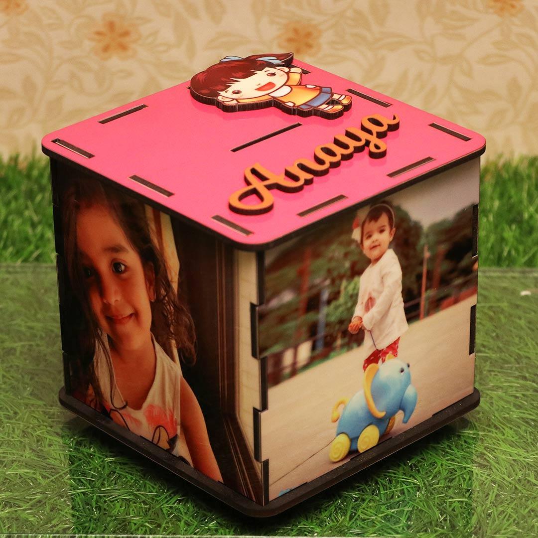 photo frame piggy bank | love craft gift