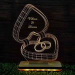 3d Acrylic Ring LED Lamp