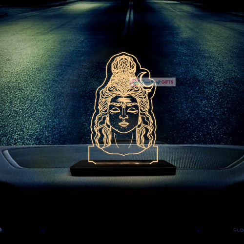 Shiv ji Car Dashboard Lamp | love craft gift