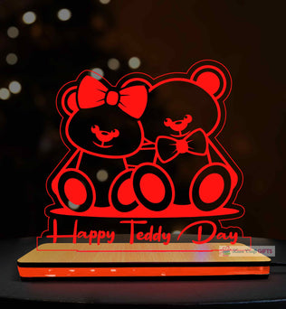 Valentine Special Teddy Day LED Lamp