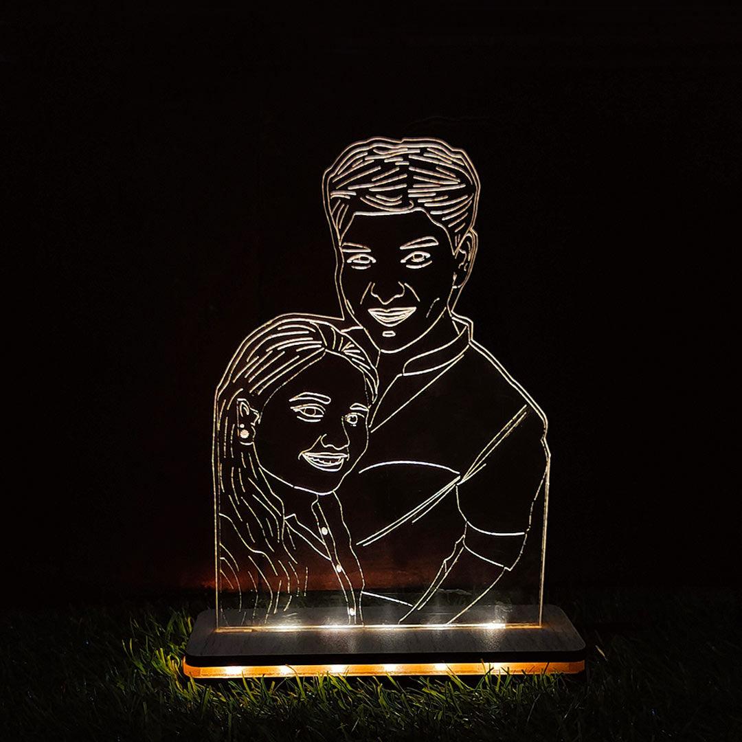 3d Acrylic Led Photo Lamp